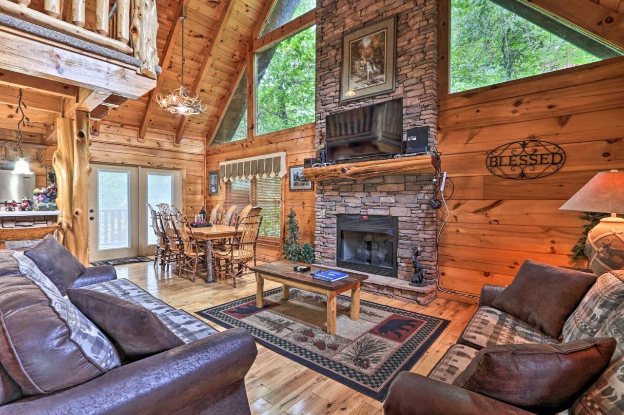 Pigeon Forge Getaway With Covered Patio And Hot Tub! Zewnętrze zdjęcie